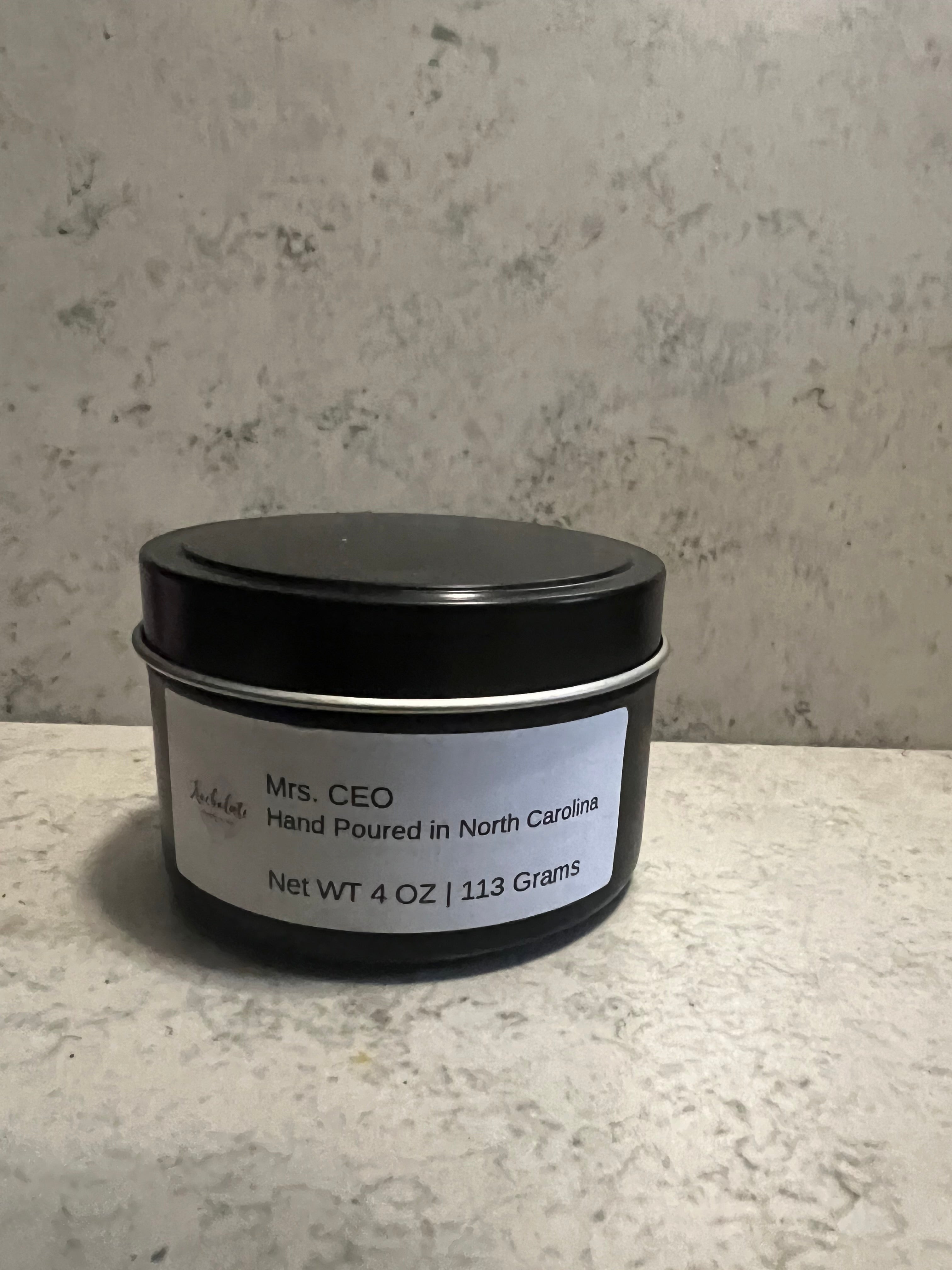 Mrs. CEO Candle - Bergamot Sea Salt Rose Scent