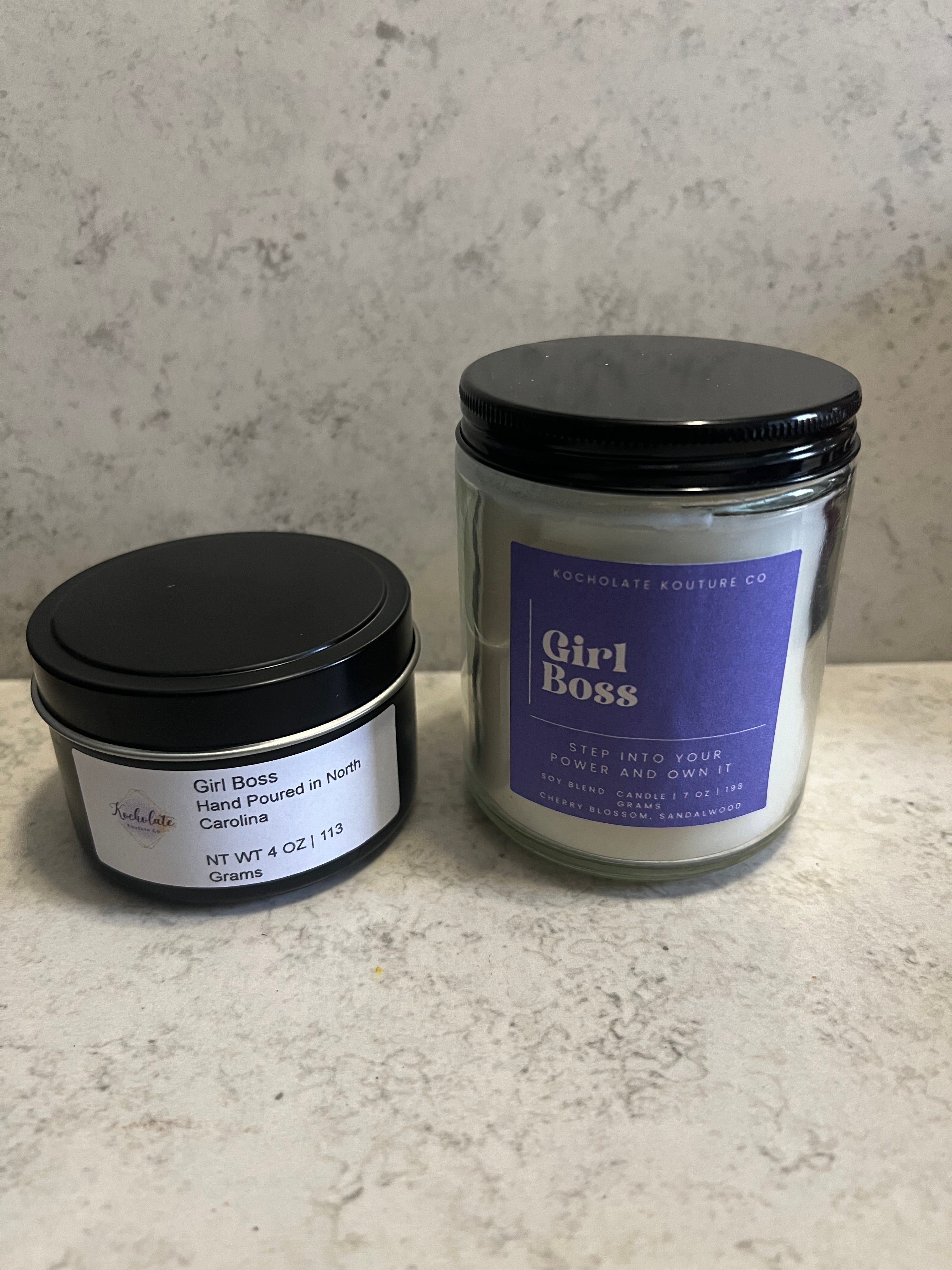 Girl Boss Candle - Japanese Cherry Blossom Sandalwood Scent