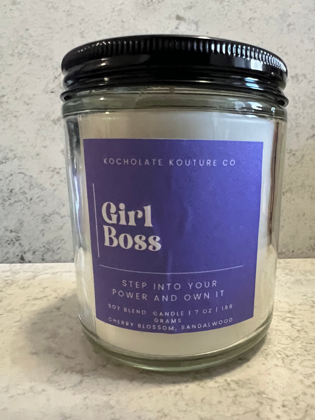 Girl Boss Candle - Japanese Cherry Blossom Sandalwood Scent