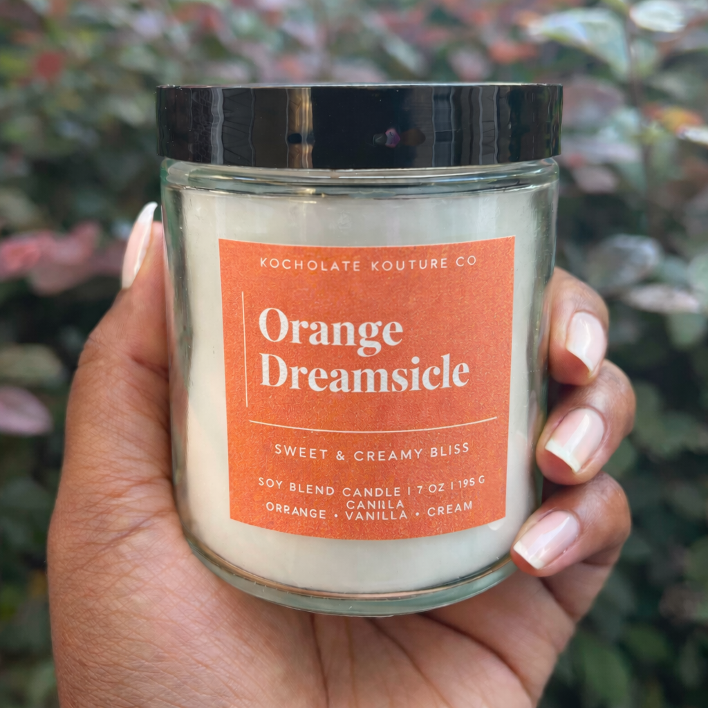 Orange Dreamsicle Candle - Citrus Vanilla Soy Candle