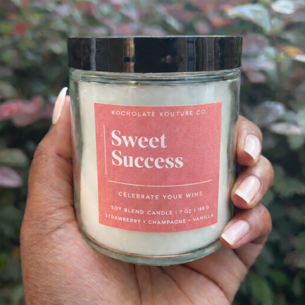 Sweet Success Candle - Mango Coconut Milk Scent
