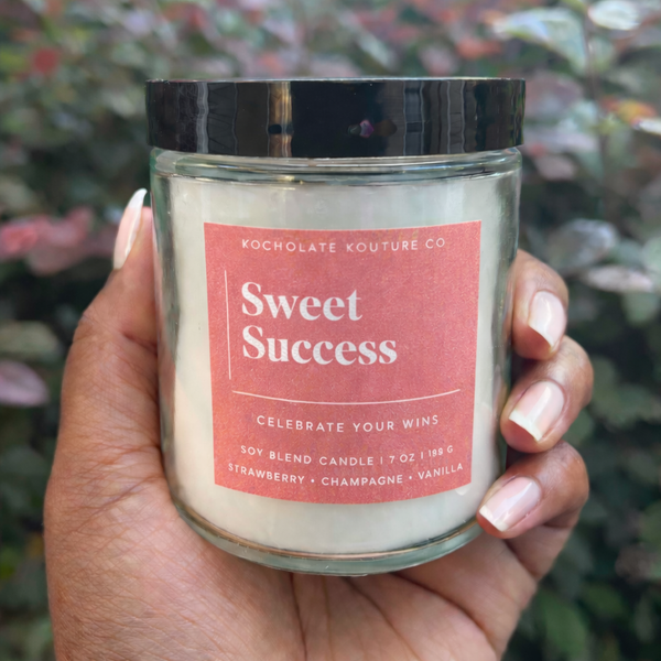 Sweet Success Candle - Mango Coconut Milk Scent